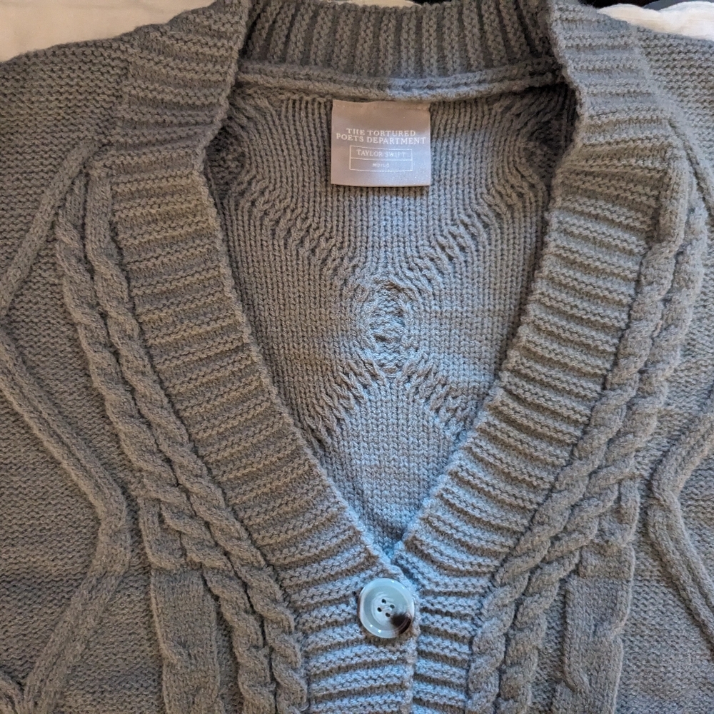 TTPD cardigan NWT M/L and S/Sx medium Tortured Poets Department